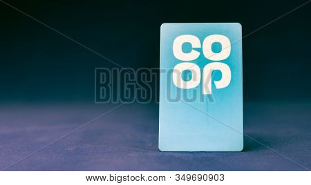 Perth, Scotland - 5 December 2019: A Close-up Of The Co-operative Coop Clubcard