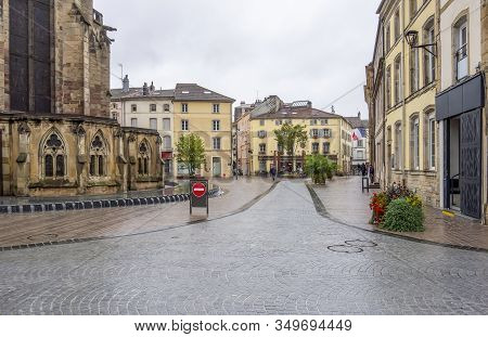 City View Of Epinal, The Capital City Of The Vosges Departmend In France