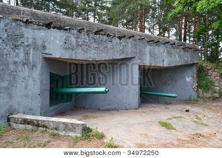 Militärische bunker