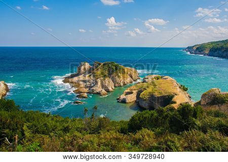 The Black Sea Coast At Kilimli Bay, Near Agva, Sile, In North West Turkey