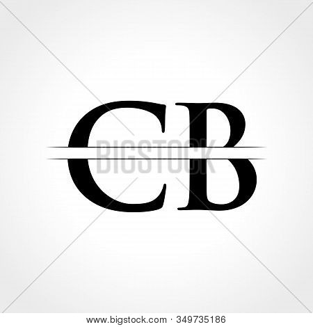 Initial Cb Letter Logo With Creative Modern Business Typography Vector Template. Creative Abstract L