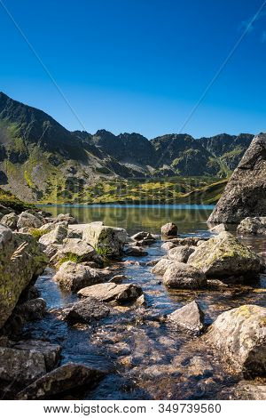 View On Miedziane, Szpiglasowa Przelecz, Szpiglasowy Wierch And Opalony Wierch From The Valley In Ta