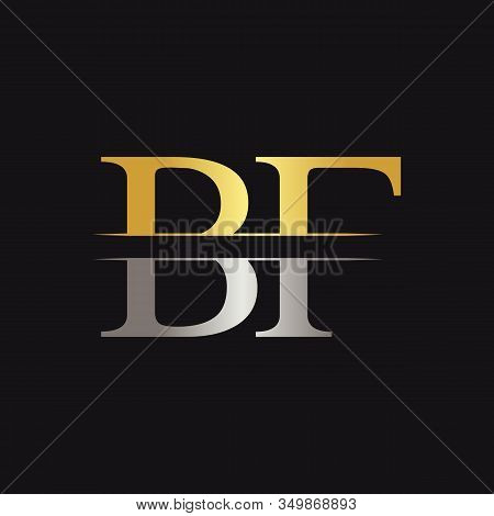 Initial Bf Letter Logo With Creative Modern Business Typography Vector Template. Creative Abstract L