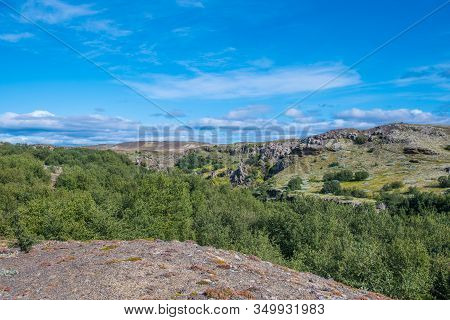 Gjain Nature Travel Destination In Thjorsardalur In South Iceland