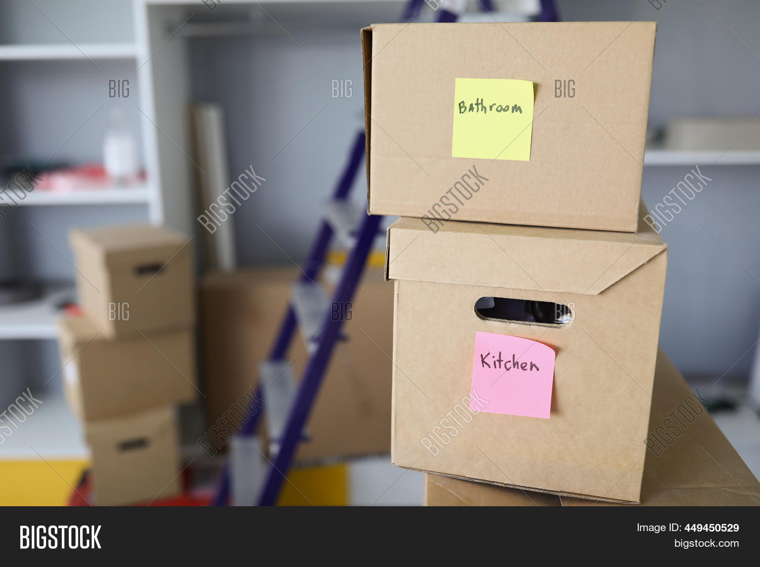 Boxes Have Stickers Image & Photo (Free Trial) | Bigstock