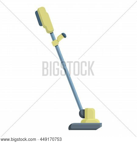 Green Trimmer Icon Cartoon Vector. Lawn Garden. Grass Mower