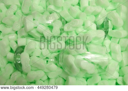 Styrofoam Granular Packaging Filler For Parcels, Protective Packaging . Glass Protection, Sterilized