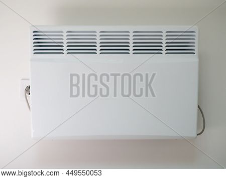 Heater Convector. Smart Home With The Smart Heating System. Electric Panel Heating Concept. Domestic