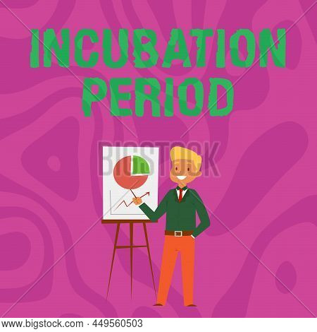 Inspiration Showing Sign Incubation Period. Business Concept Time Elapsed Starting From Getting Expo
