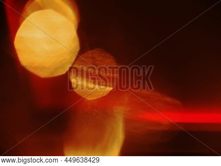 Overlay Light Effect For Photo And Mockups. Colored Film Burn Light Photo Overlay