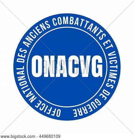 Onacvg National Veterans Office Symbol In France Called Office National Des Anciens Combattants In F