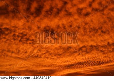 Colorful Dramatic Sky. Nature Background. Soft Focus