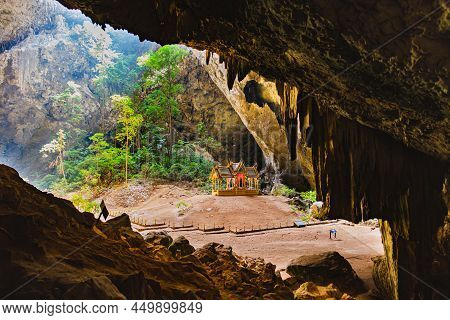 Phraya Nakhon Cave Khao Sam Roi Yot Near Hua Hin Prachuab Khiri Khan Province Thailand