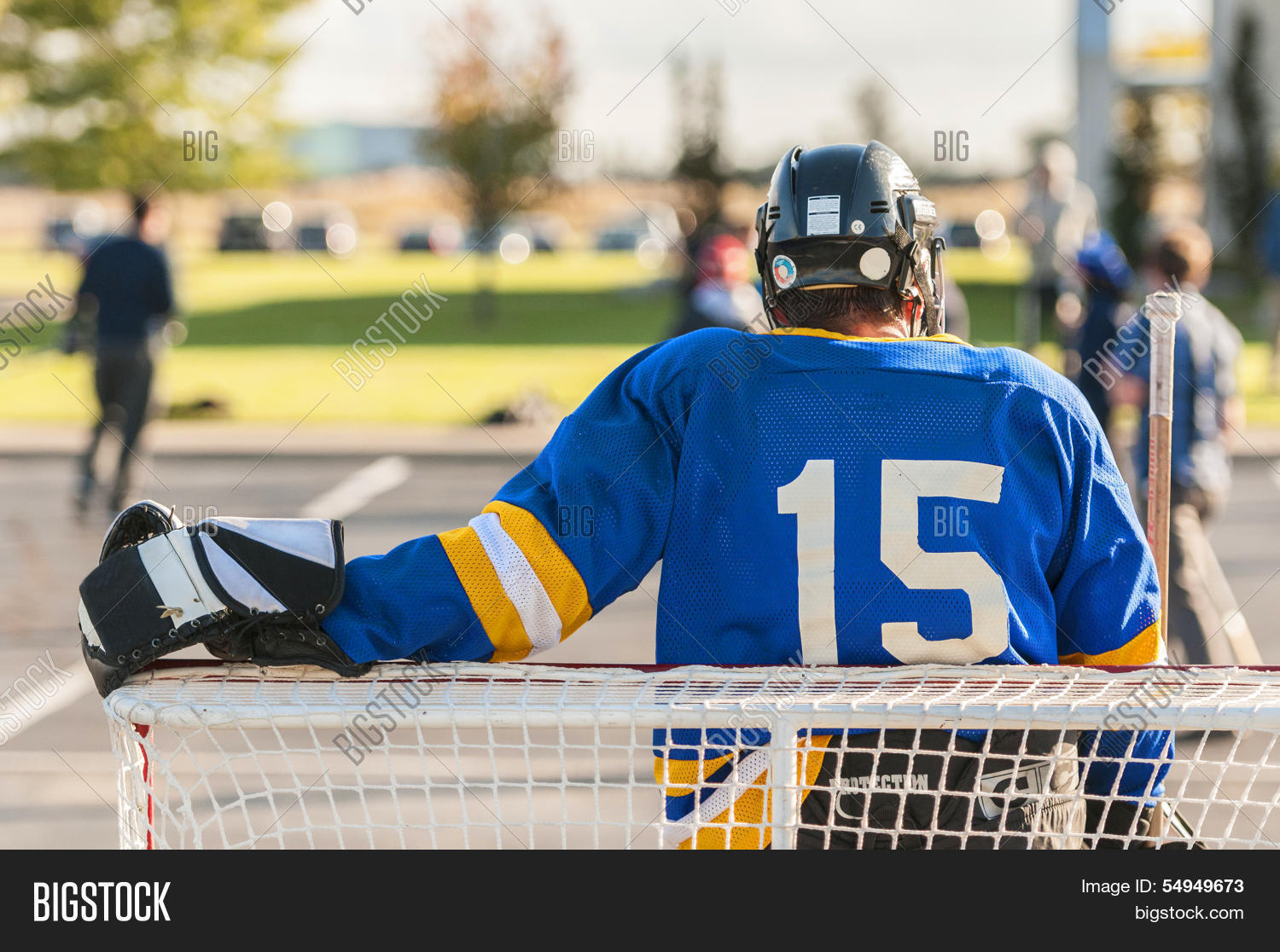Street Hockey Goalie Image & Photo (Free Trial) Bigstock