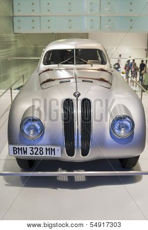 Munich -germany, June 17: Bmw 328 Mm Race Shown In Bmw Museum In June 17, 2012, Munich