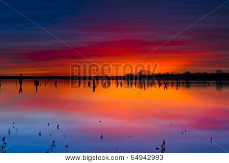 Benbrook Lake Sunrise