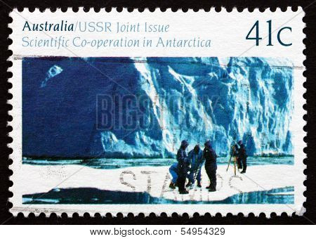 Postage Stamp Australia 1990 Glaciology, Antarctic Research