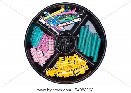 Permanent Curler Rods And Hairpin Set