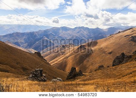 Mountain landscape in Armenia