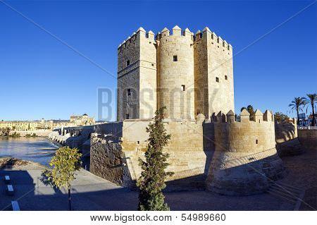 Calahorra Tower On The Roman Bridge In Cordoba