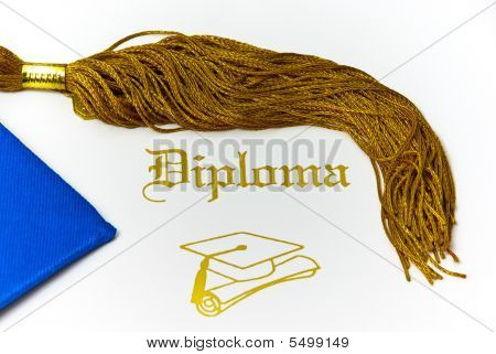 ประกาศนียบัตรและ Tassle