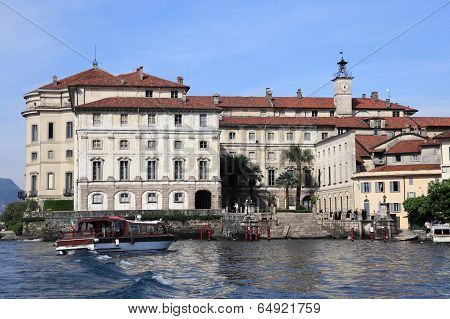 Borromeo Palace on Isola Bella island