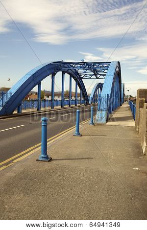 Blue bridge