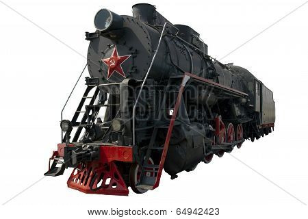 Old Black Locomotive