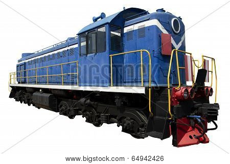 Blue Locomotive