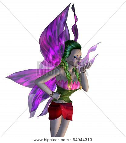 3D Floral Fairy