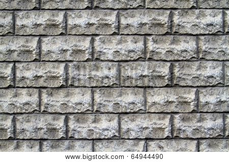 Gray Brick Wall