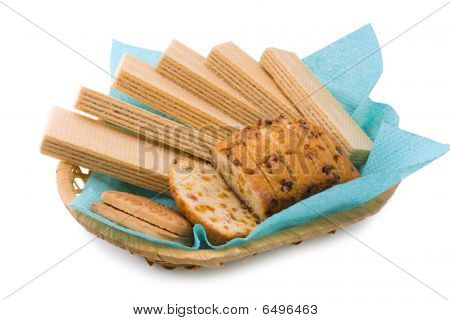 Oplatky, biskupský chlebíček a soubory cookie