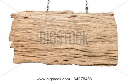 Wooden Sign