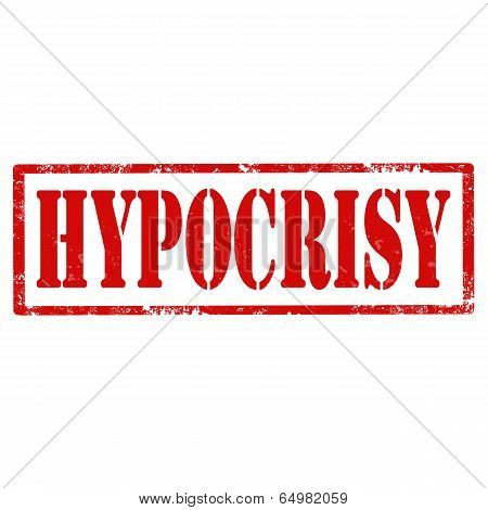 Hipocrisy-stamp