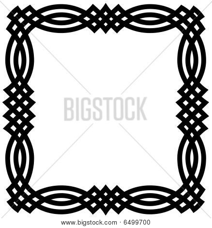 凯尔特结边框框架