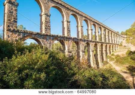 Devil Bridge In Tarragona, Spain