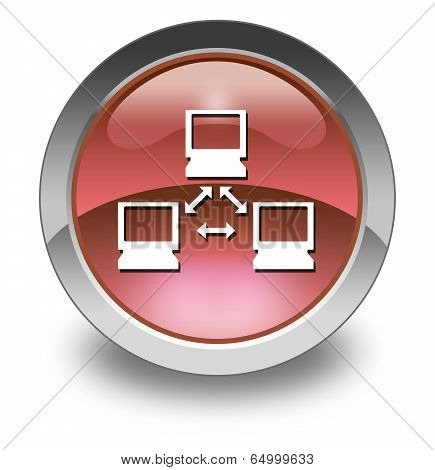 Icon, Button, Pictogram Network