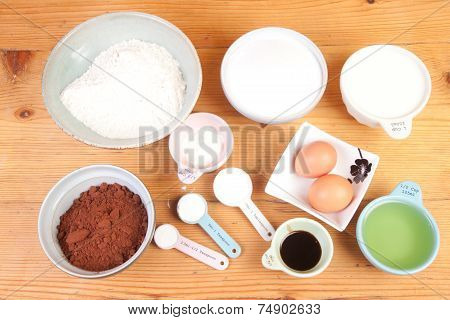 Baking Chocolate Cake