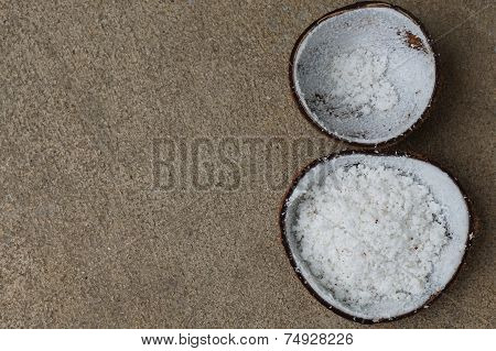 half of coconut shell 2