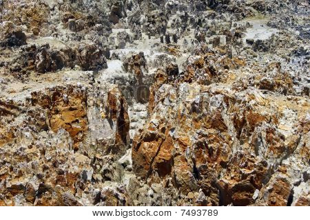 Berglandschappen van staat van Saravak. Borneo.