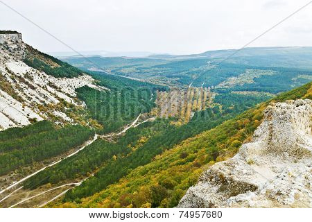 Gorge Ashlama-dere In Crimean Mountains