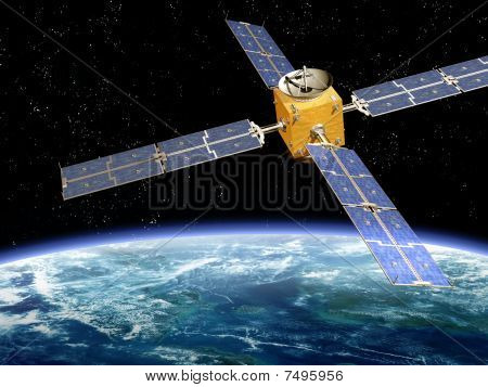Satellite orbitante