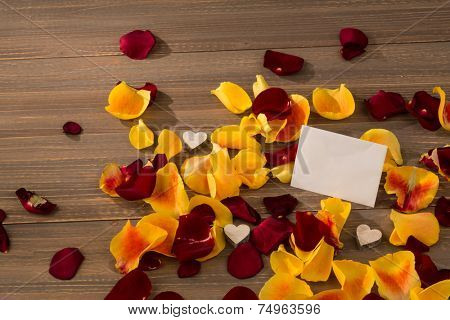roses as a gift and surprise to a feast. symbol photo for birthday, mother's day, love, valentine's day