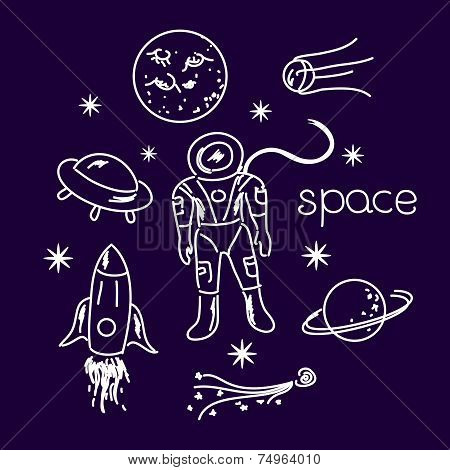 Space vector objects