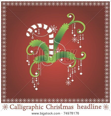 Christmas present on the spruse.