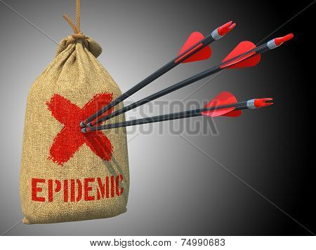 Epidemic - Arrows Hit in Red Target.