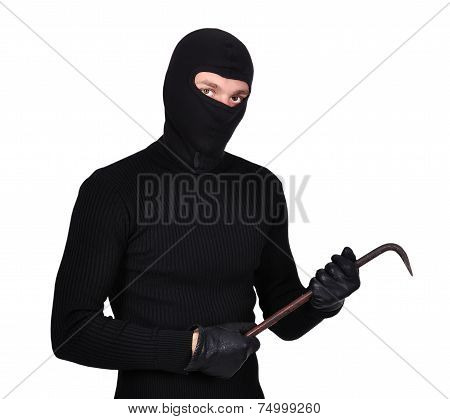 Mugger In Mask With Nail Puller