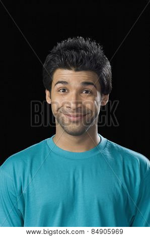 Portrait of a man smiling