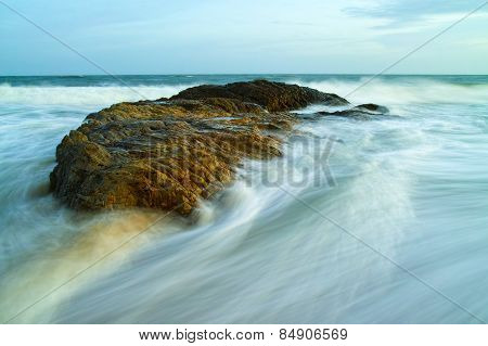 rocks on the beach