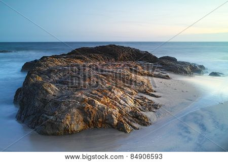 rocks on the beach
